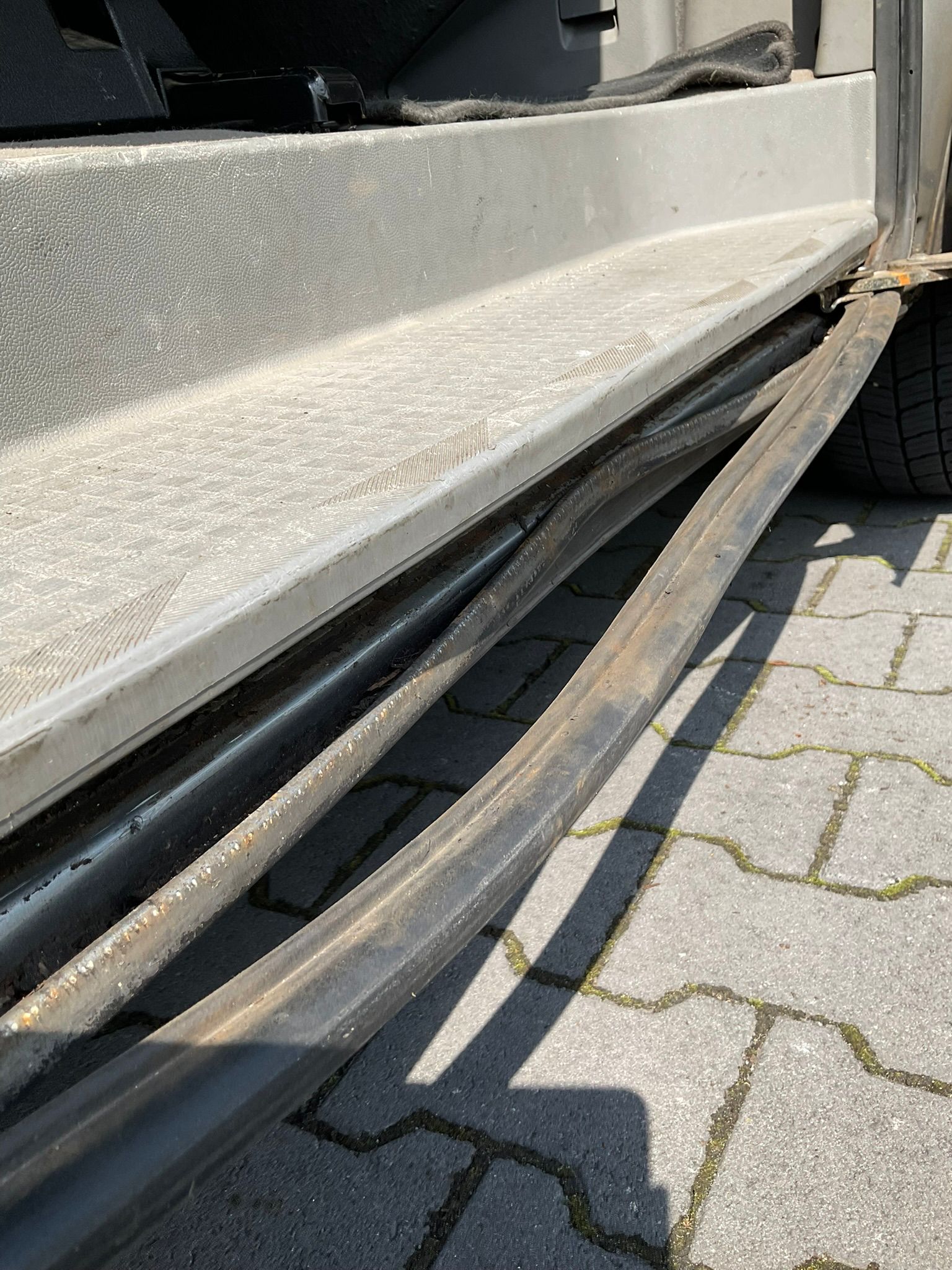 Detail der Schadensaufnahme
