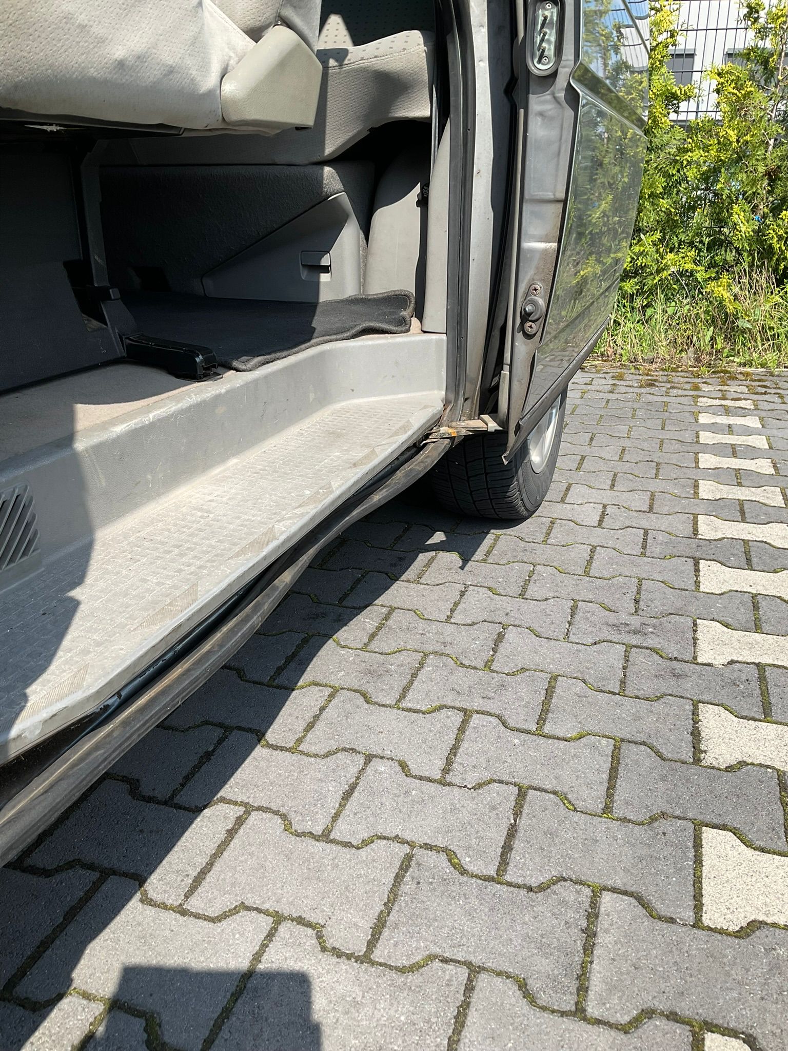 Dokumentierter Schaden an einem Fahrzeug